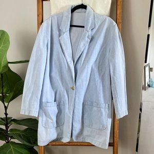 VNTG / Denim Blazer